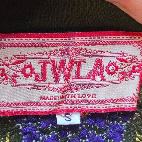 Johnny Was Women Embroidered Tunic Top S Folkcore Fall Whimsygoth Artisan Casual - Picture 4 of 14